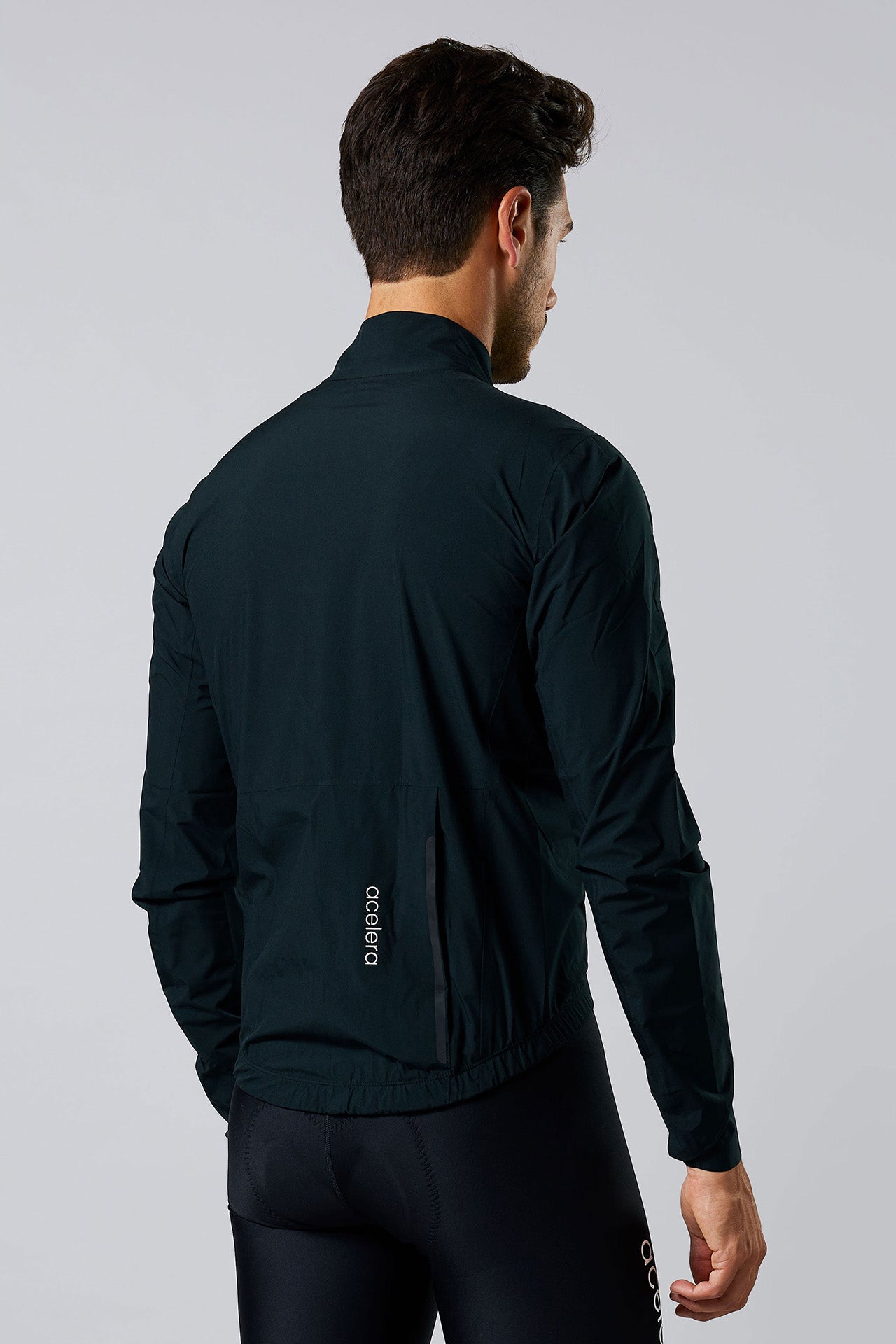 Heren Pro Waterdicht Regenjack Wielershirts Acelera.cc