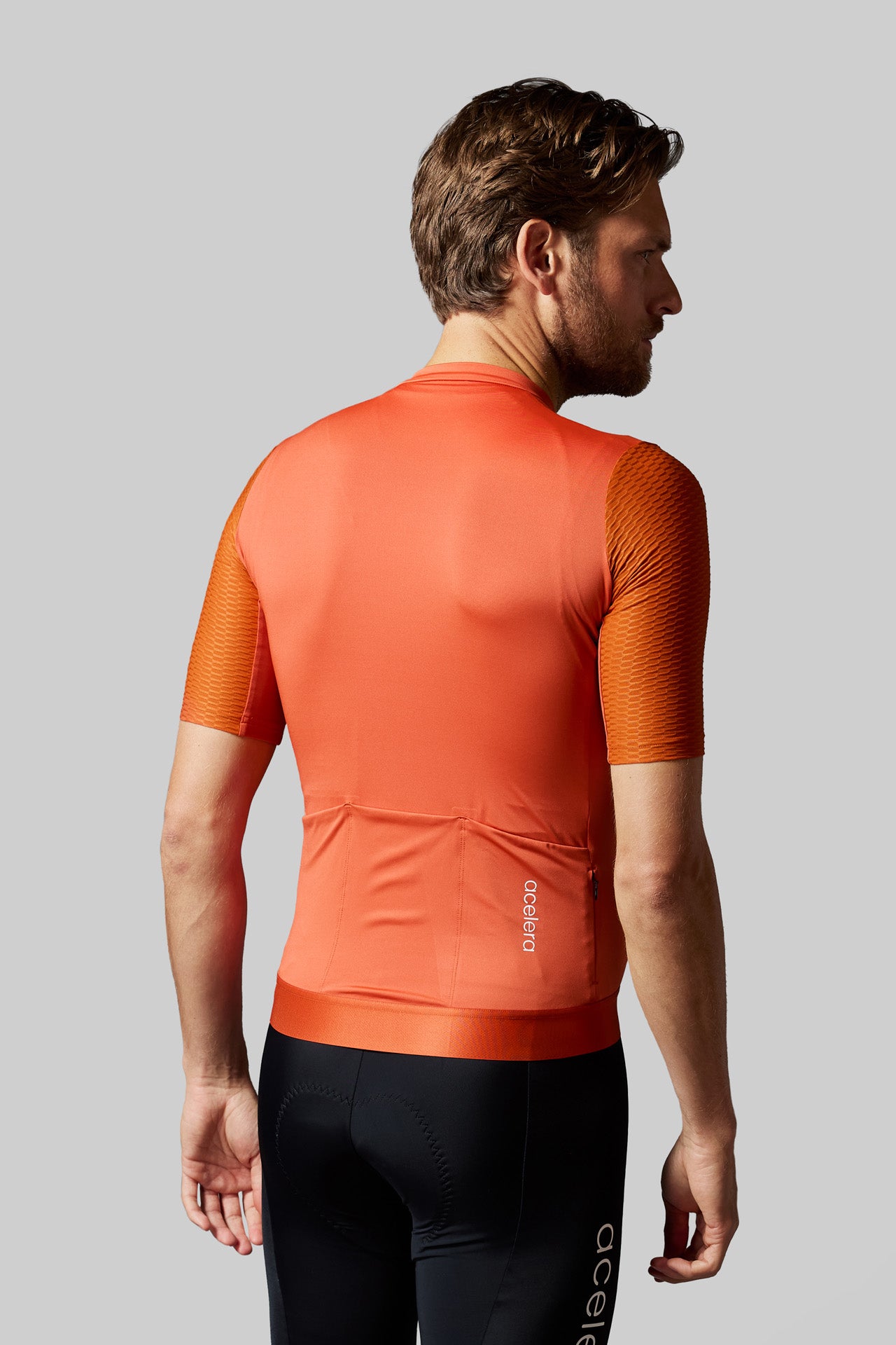 Heren Pro Fietsshirt Korte Mouw Wielershirts Acelera.cc