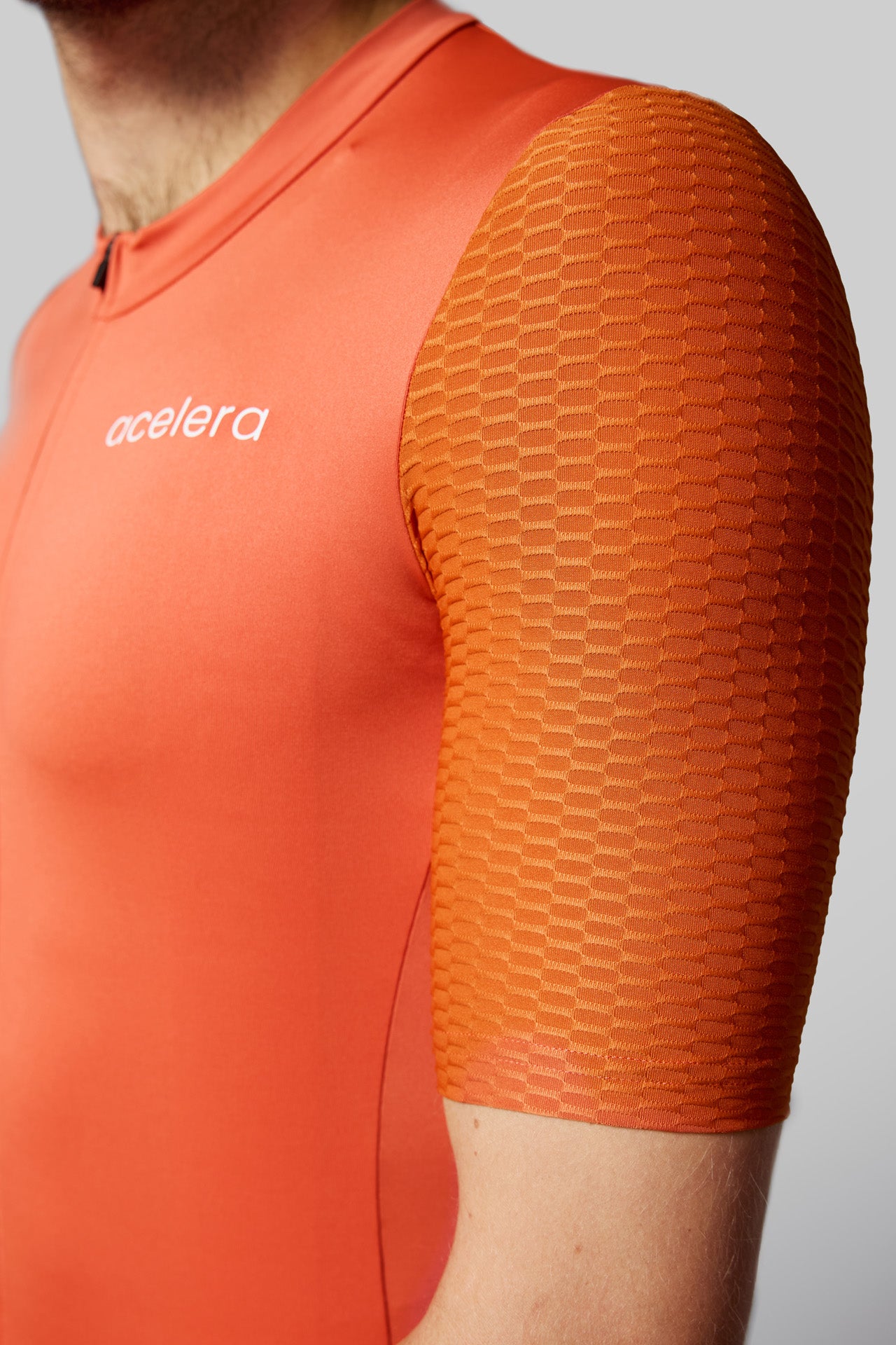 Heren Pro Fietsshirt Korte Mouw Wielershirts Acelera.cc