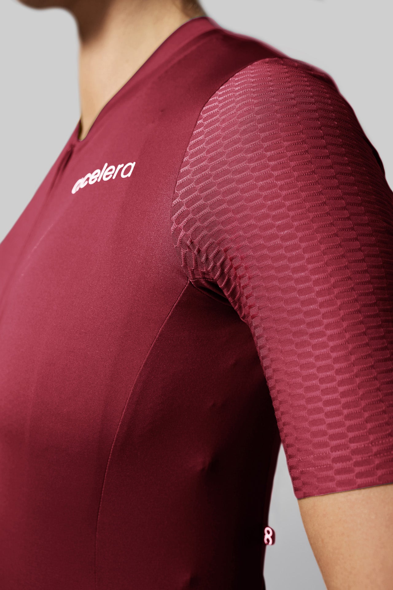 Dames Pro Fietsshirt Korte Mouw Wielershirts Acelera.cc