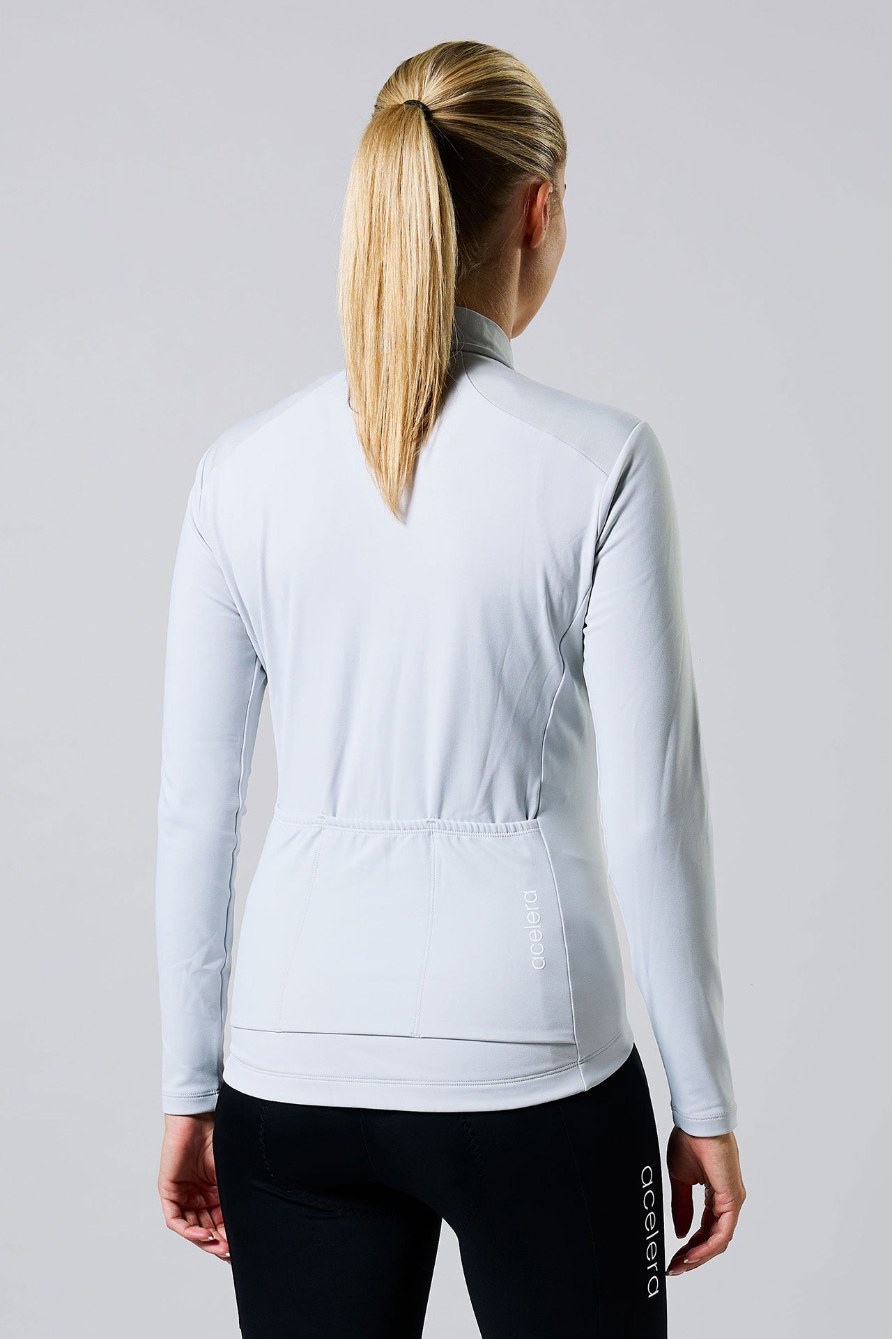 Dames Intermediate Fleeced Fietsjacket Wielershirts Acelera.cc