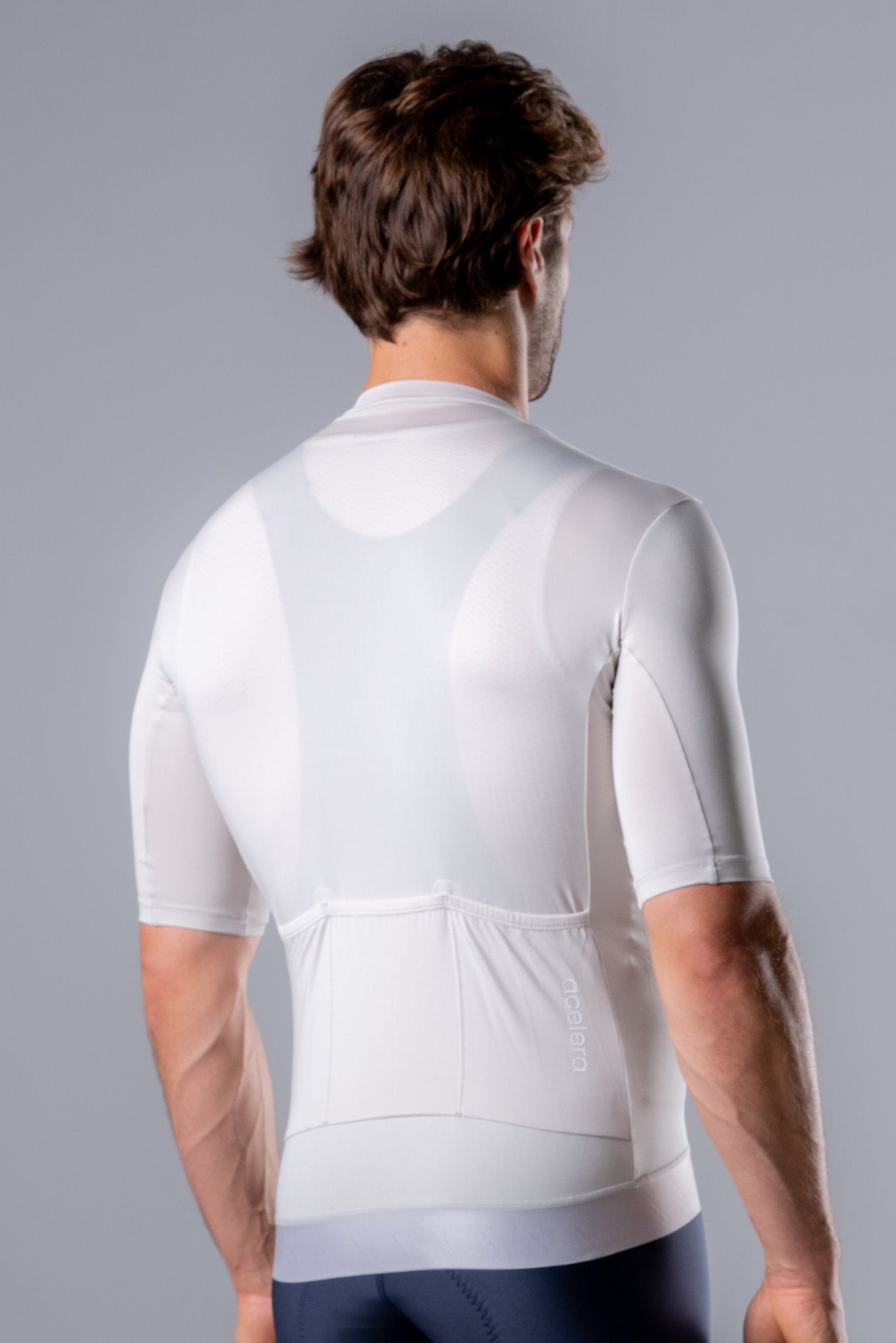 Acelera Heren Essential Fietsshirt Korte Mouw - Lime Stone Detail #Color_Lime Stone