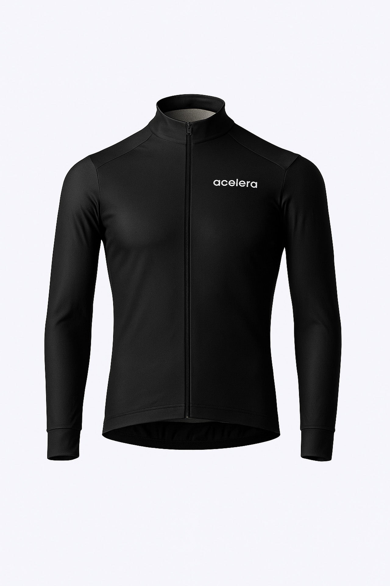 Heren Intermediate Fietsjacket Deep Winter Wielershirts Acelera.cc Black S