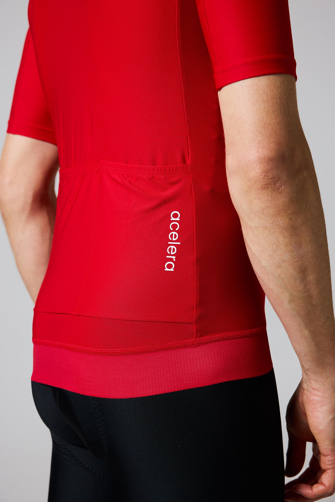 Heren Essential Fietsshirt Korte Mouw Wielershirts Acelera.cc