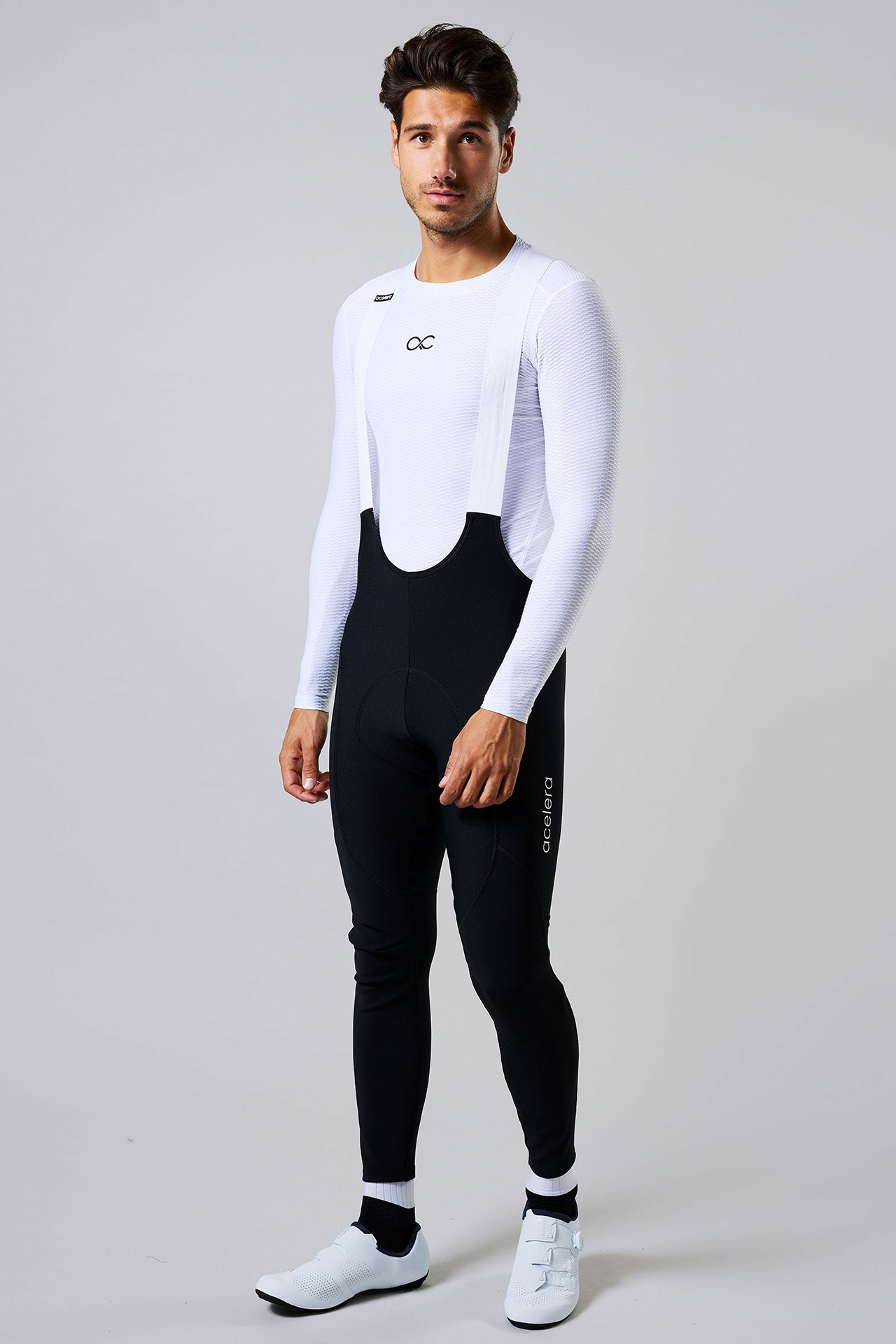 Heren Pro Fietsbroek Lang Wielerbroeken Acelera.cc