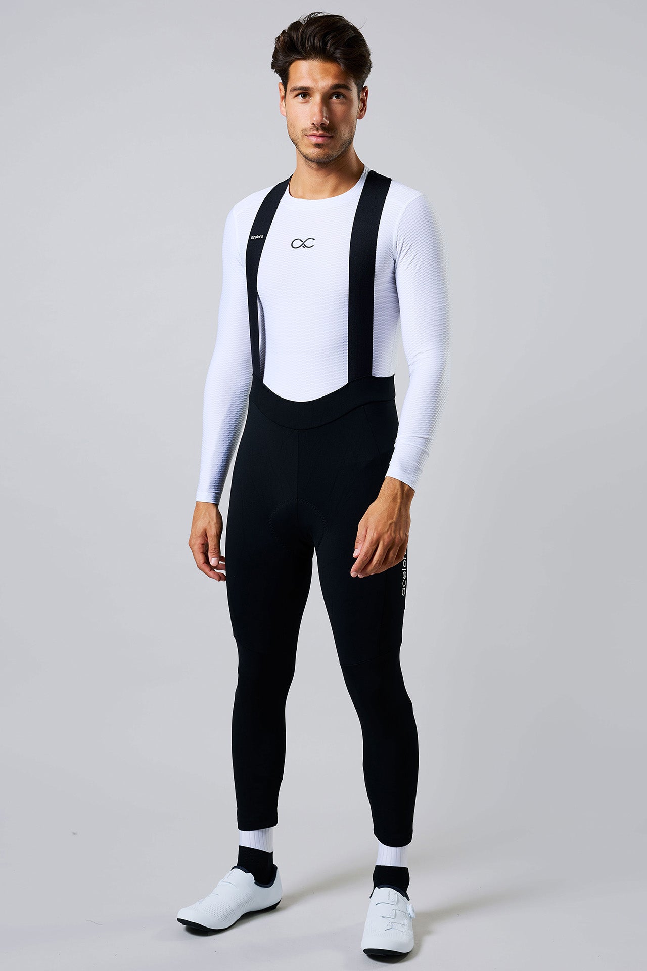 Heren Essential Fietsbroek Lang Wielerbroeken Acelera.cc