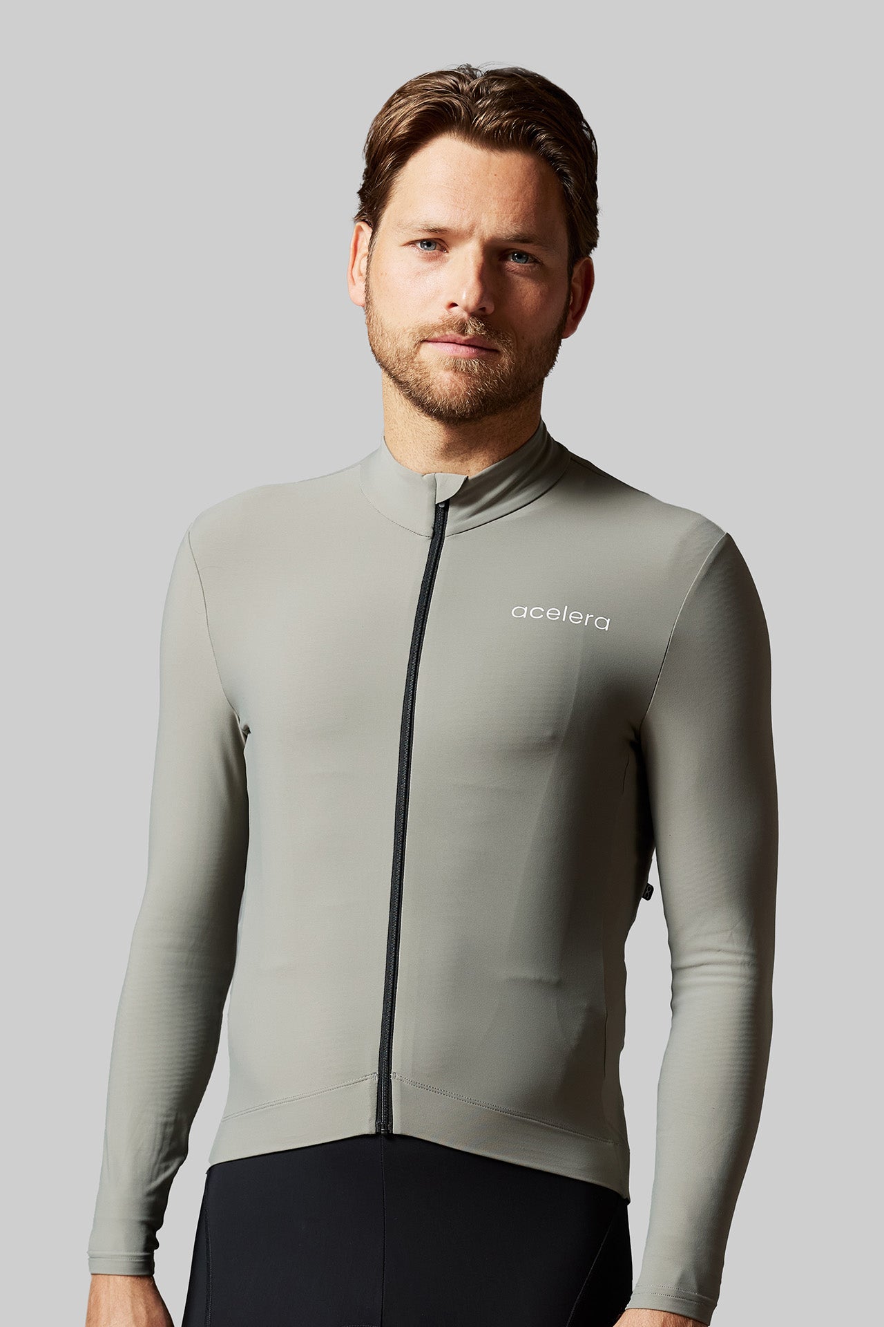 Herren Pro Thermo-Radtrikot Langarm