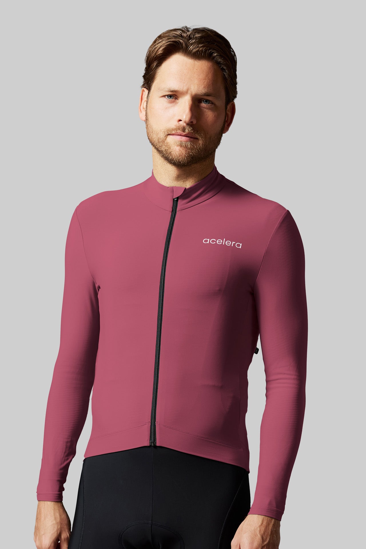 Heren Pro Thermal Fietsshirt Lange Mouw