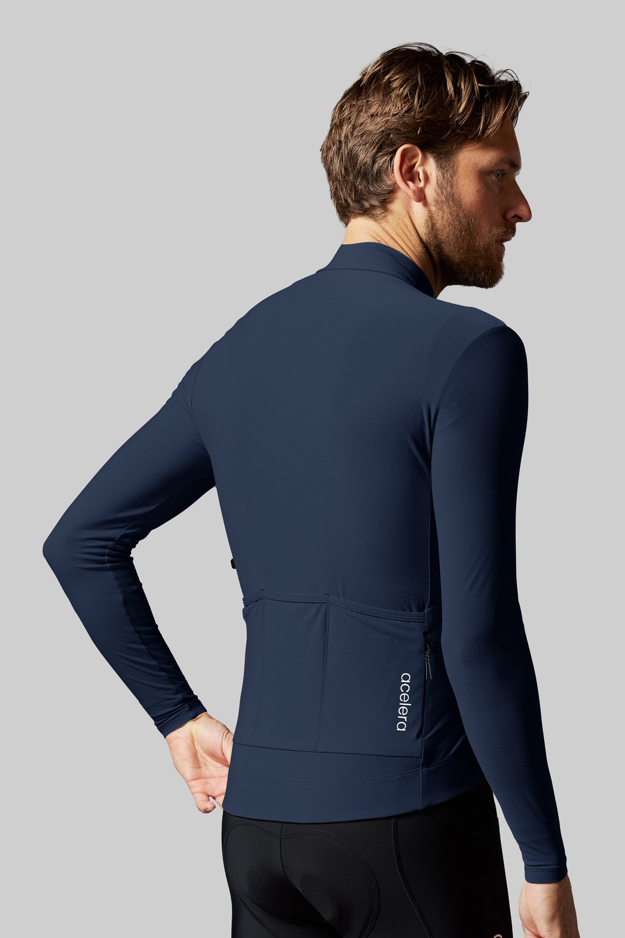 Men's Pro Thermal Cycling Jersey Long Sleeve