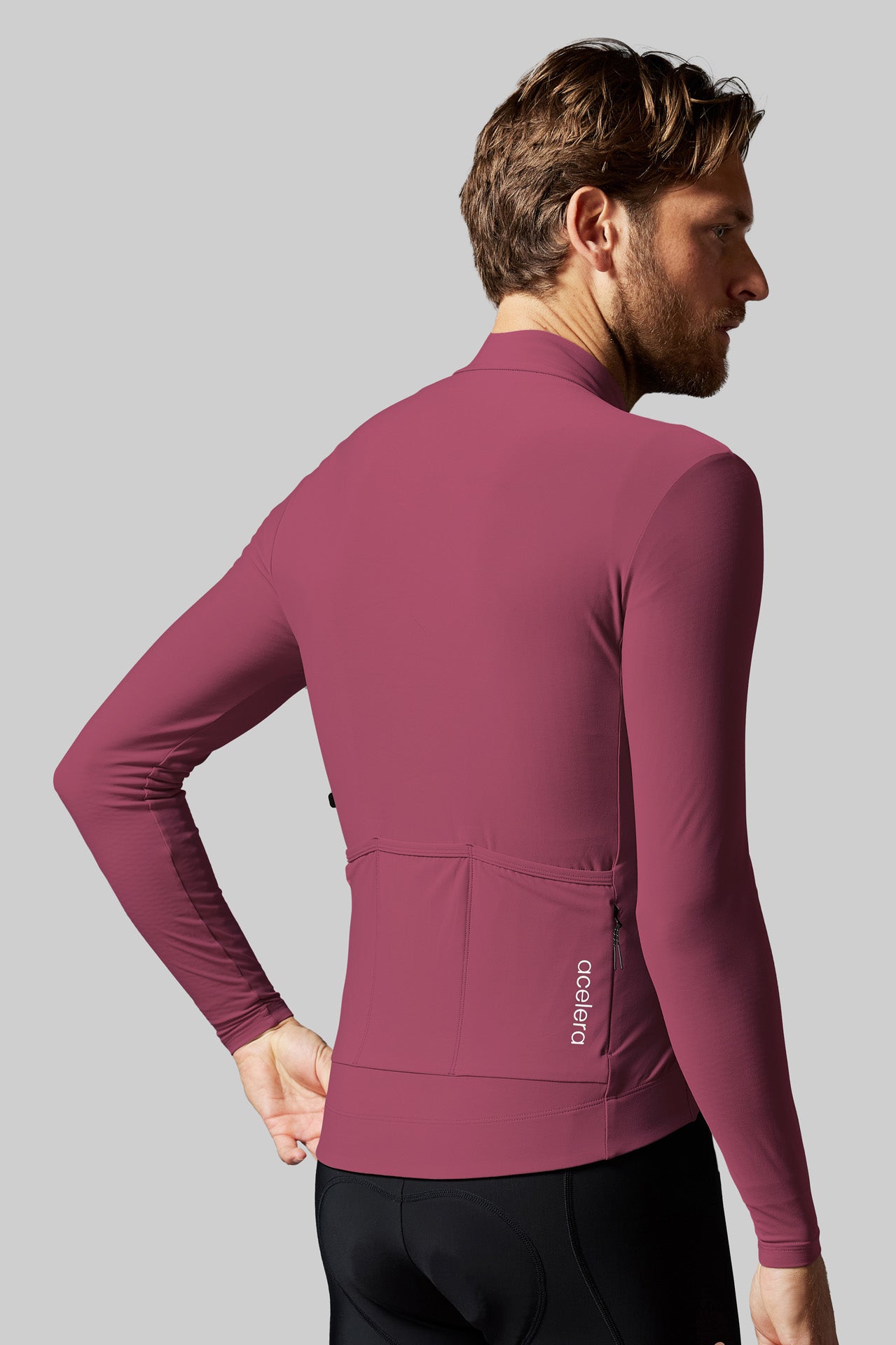 Men's Pro Thermal Cycling Jersey Long Sleeve