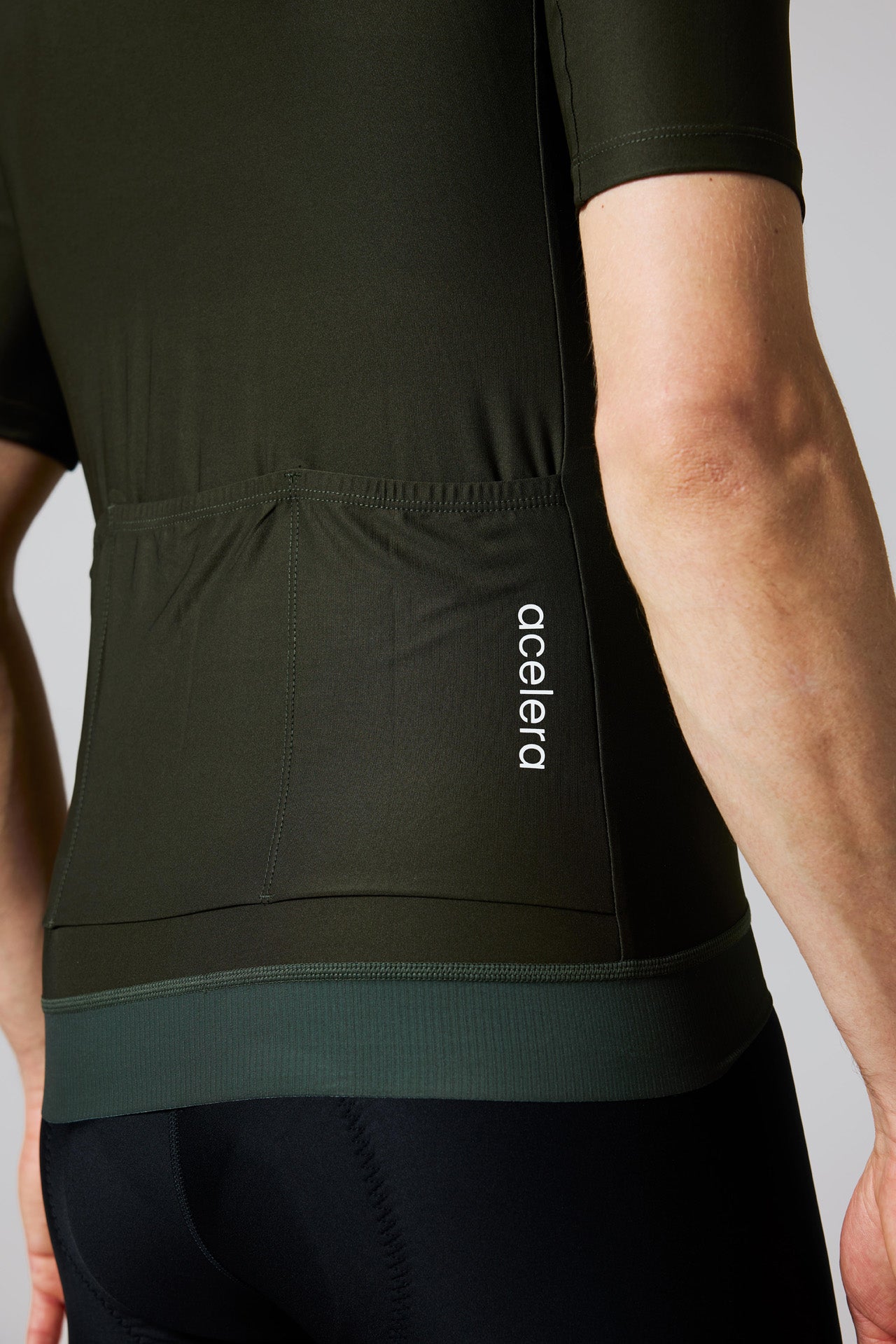 Heren Essential Fietsshirt Korte Mouw Wielershirts Acelera.cc