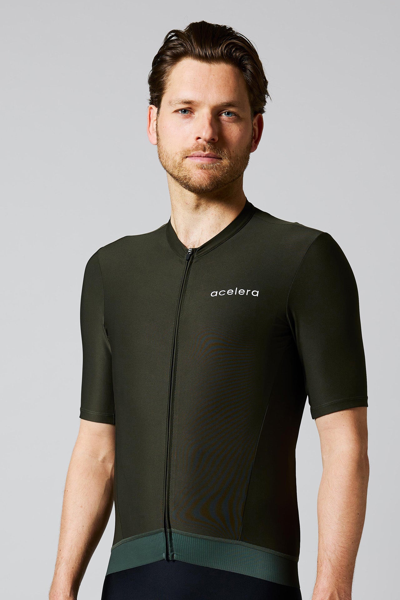Heren Essential Fietsshirt Korte Mouw Wielershirts Acelera.cc