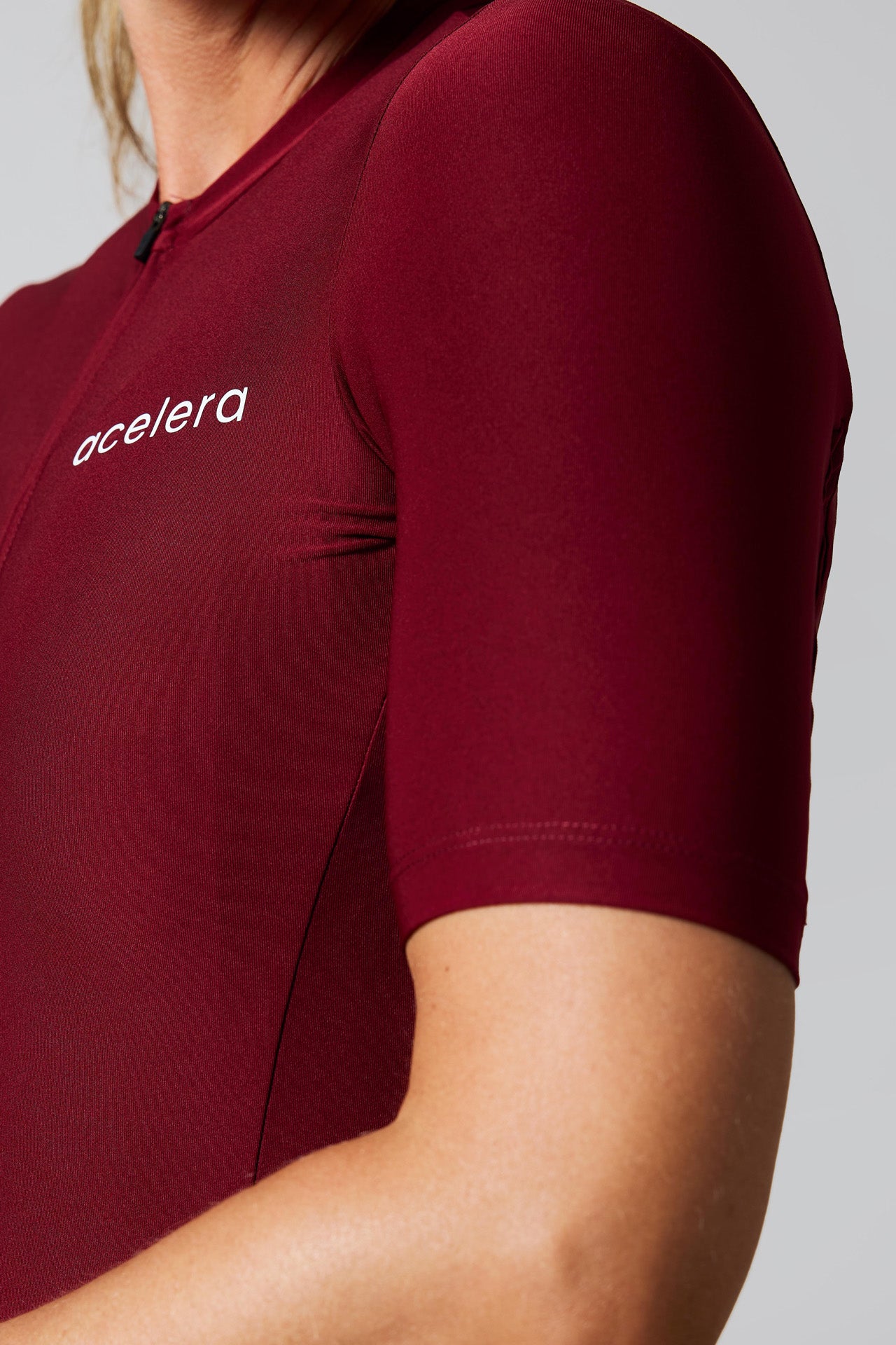 Dames Essential Fietsshirt Korte Mouw Wielershirts Acelera.cc