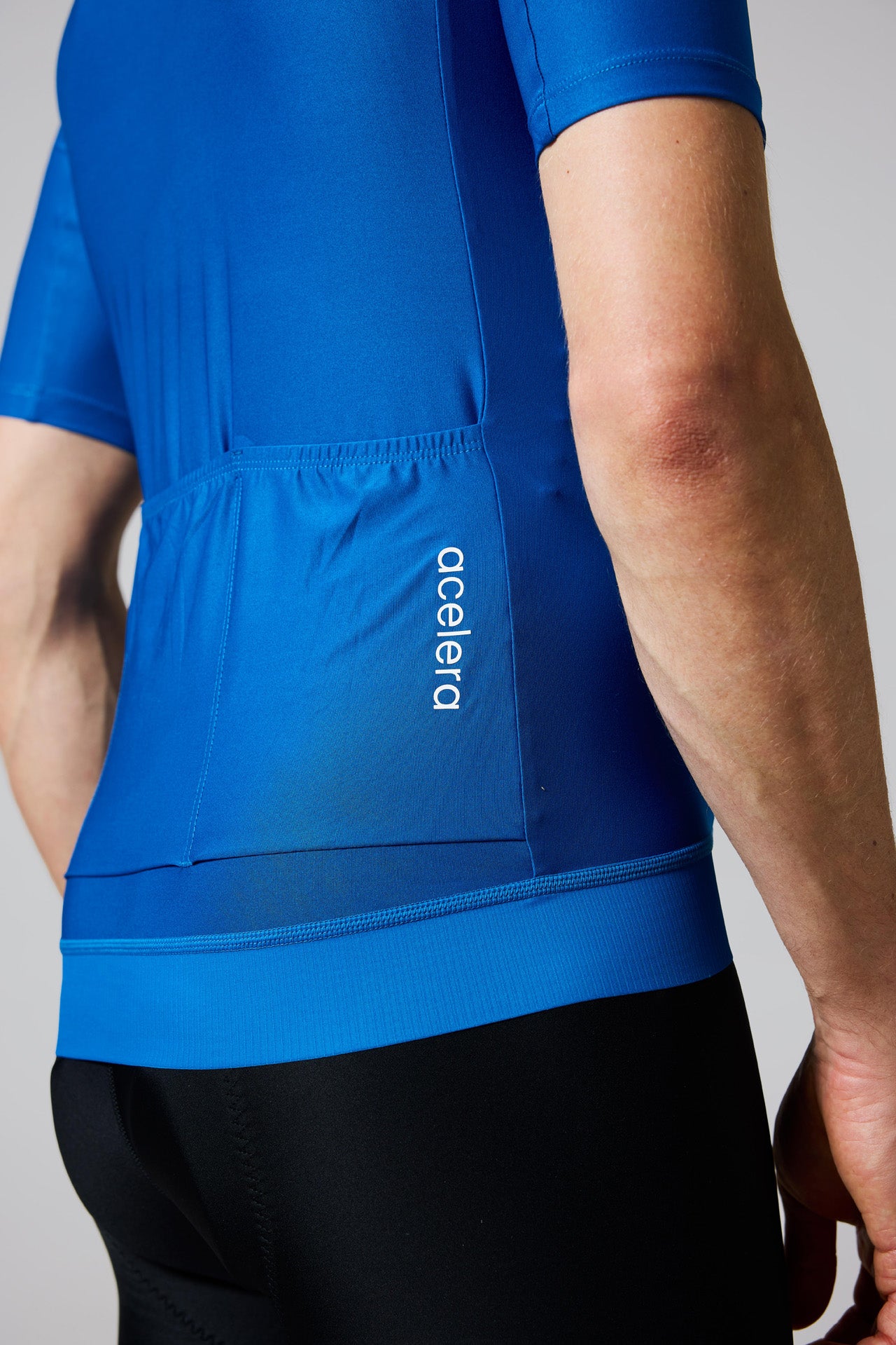 Heren Essential Fietsshirt Korte Mouw Wielershirts Acelera.cc