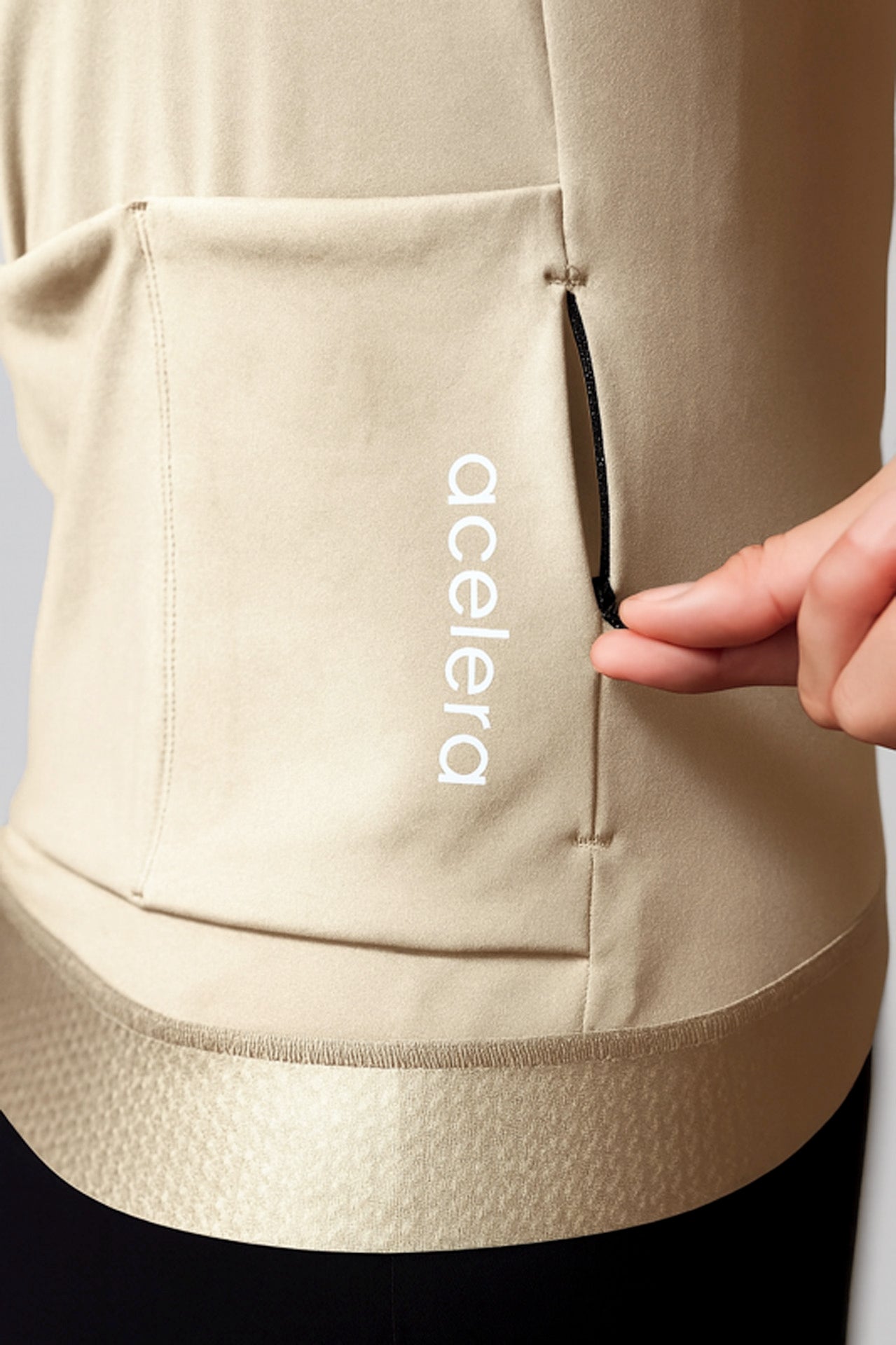 Dames Pro Fleeced Fietsshirt Lange Mouw