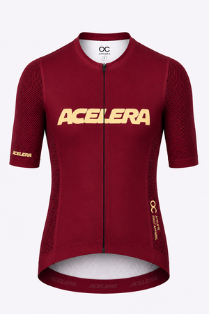 Maillot de vélo Pro pour femmes à manches courtes